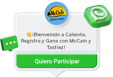 Mensaje de registro por WhatsApp