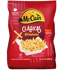 McCain Papas corte recto y grueso 500 g