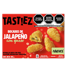 Tast!ez Cheesy Jalapeño Bites 400 g